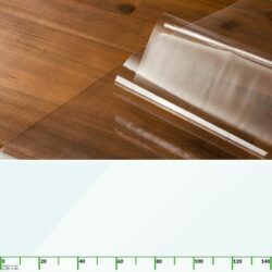 Weich PVC transparent Tischfolie / Breitware, Tischdecke & Tischschutz