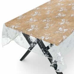 Transparente hochglanz Tischfolie - flexibel, robust, und für den